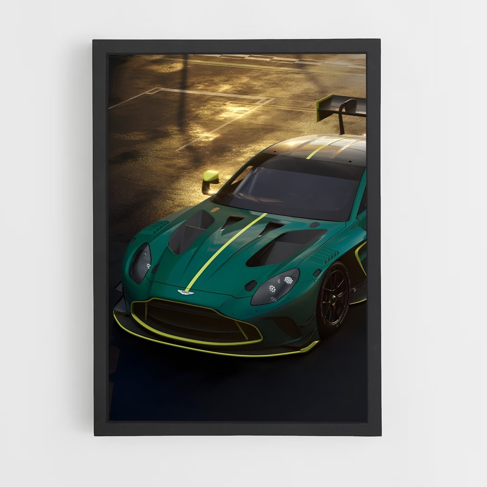 Poster Aston Vantage GT3 – affiche Aston Martin (vue 2)